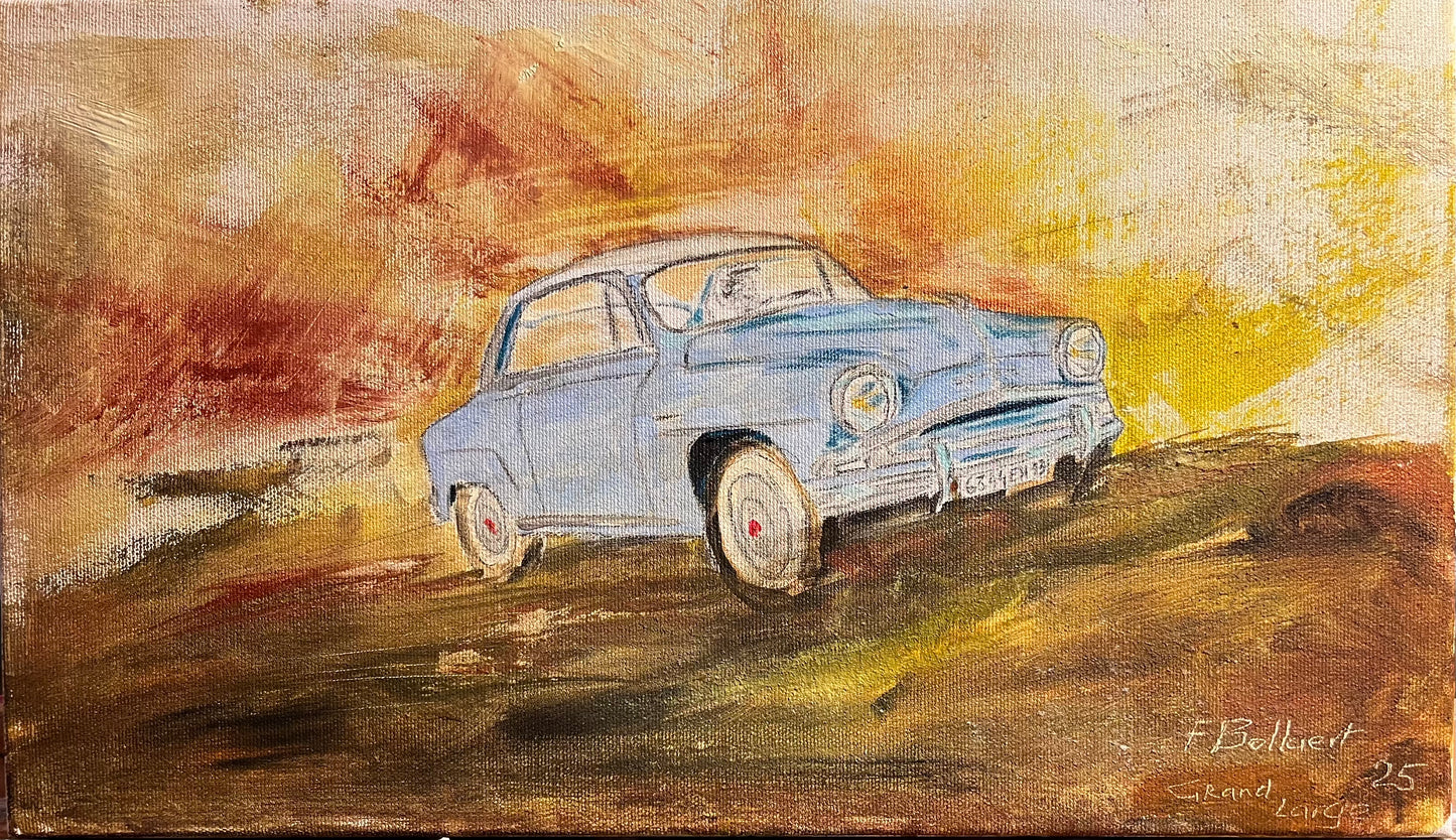 La petite hirondelle (41x24cm, non encadré)