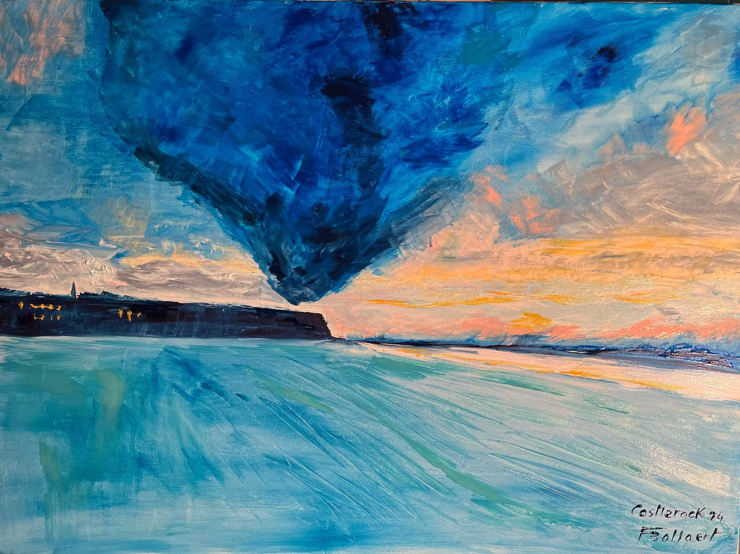 Castlerock, North Ireland, (81x60cm, non encadré)