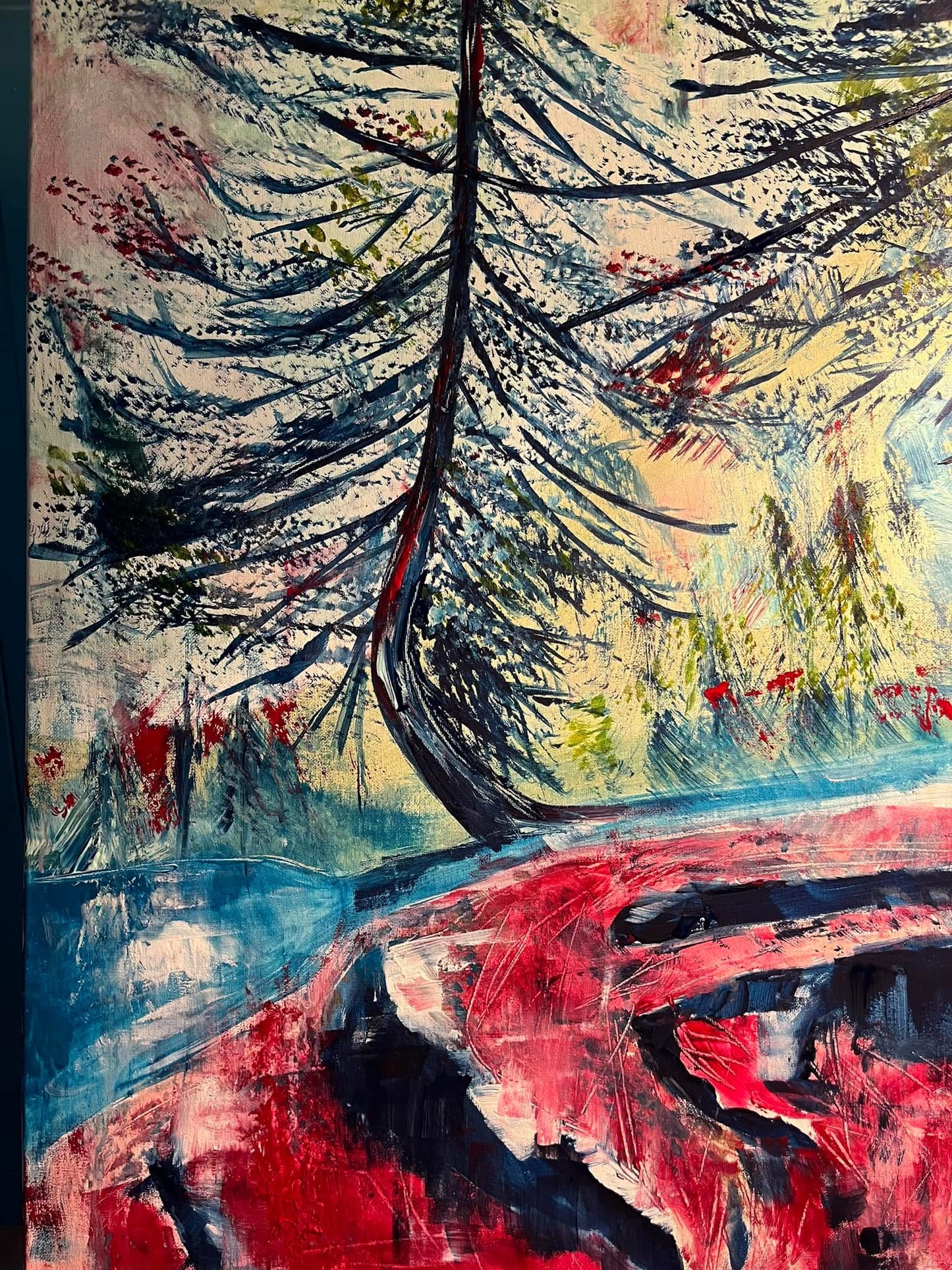 Vallée de la Roya, Alpes Maritimes (70x50cm, non encadré)