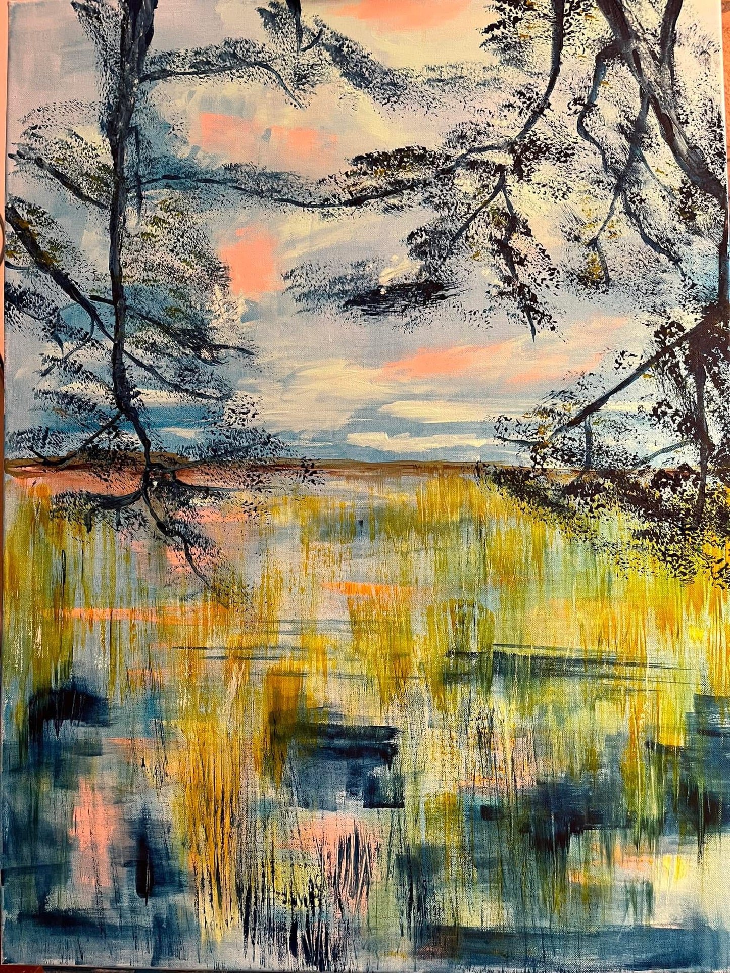 La Mazurie, Pologne (81x60cm, non encadré)