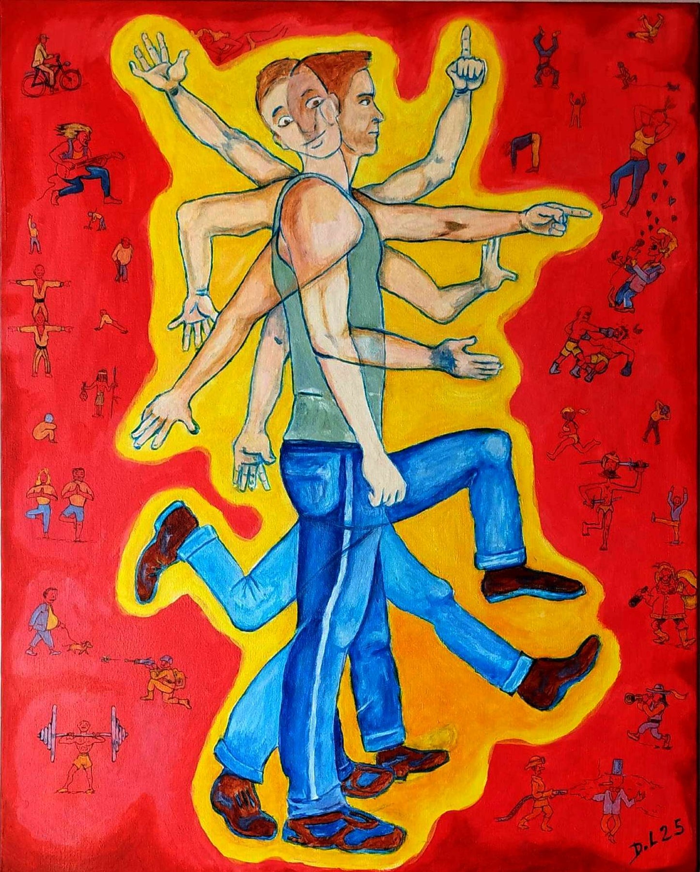 Mouvements (non encadré 93x73cm)