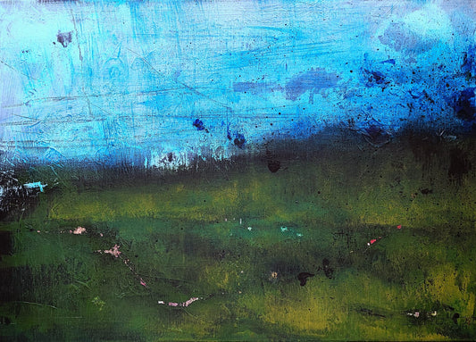 Impression à l'aube ou "Sans titre", 70x50cm (non encadré)