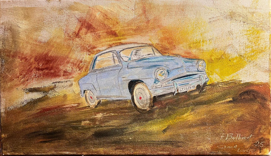 La petite hirondelle (41x24cm, non encadré)