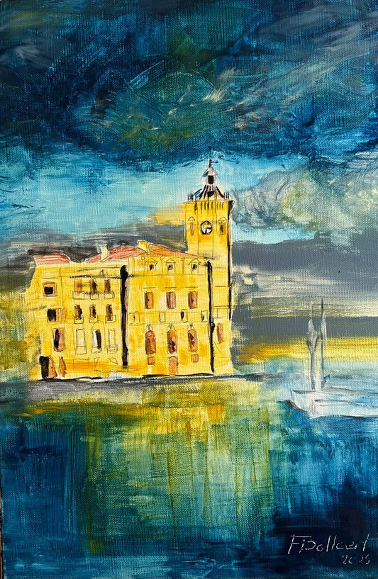 Vieux Port de La Ciotat (41x27cm, non encadré)