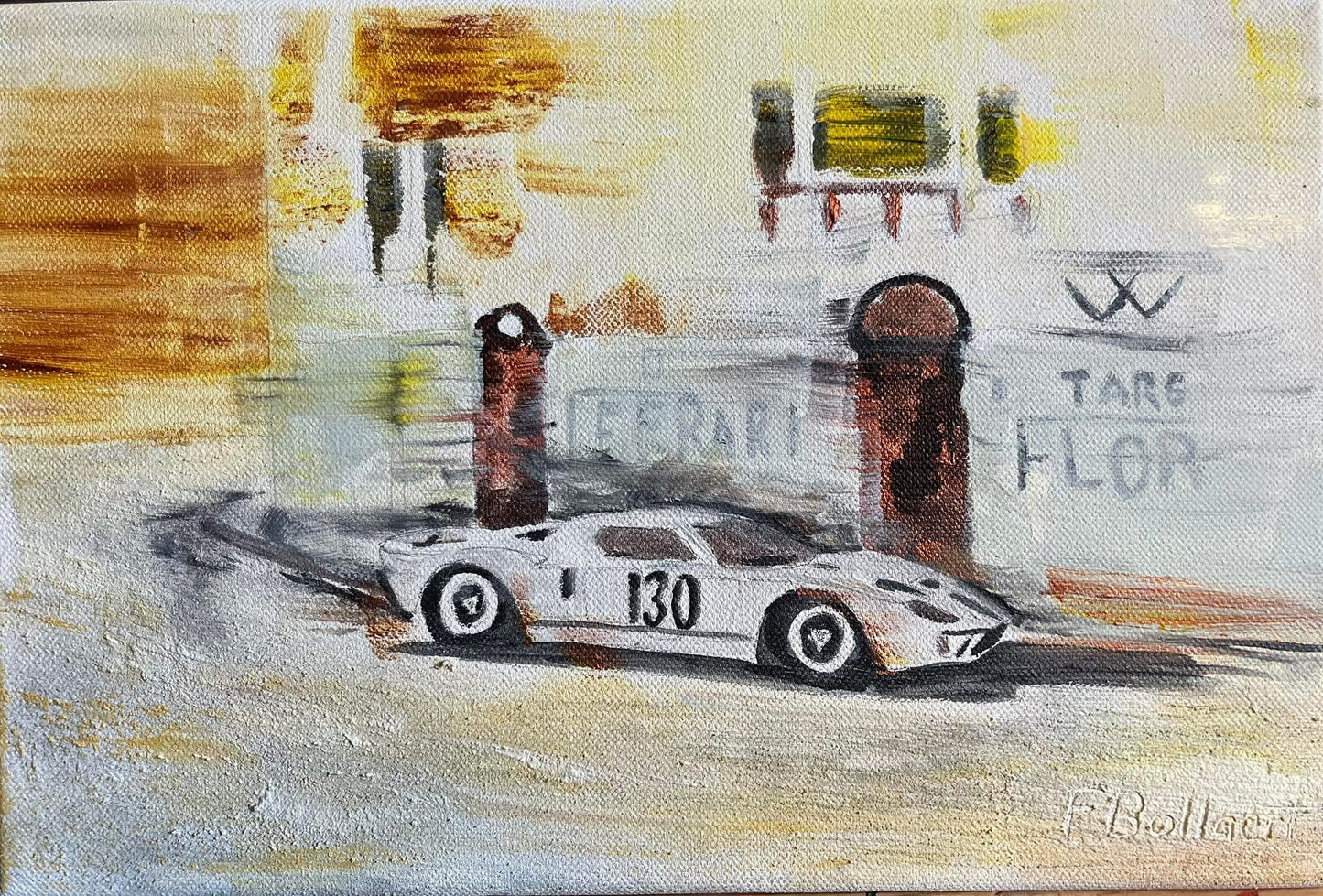 Targa Florio - Ford GT40 (33x22cm, non encadré)