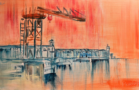 Explosion Chromatique à La Ciotat (41x27cm, non encadré)