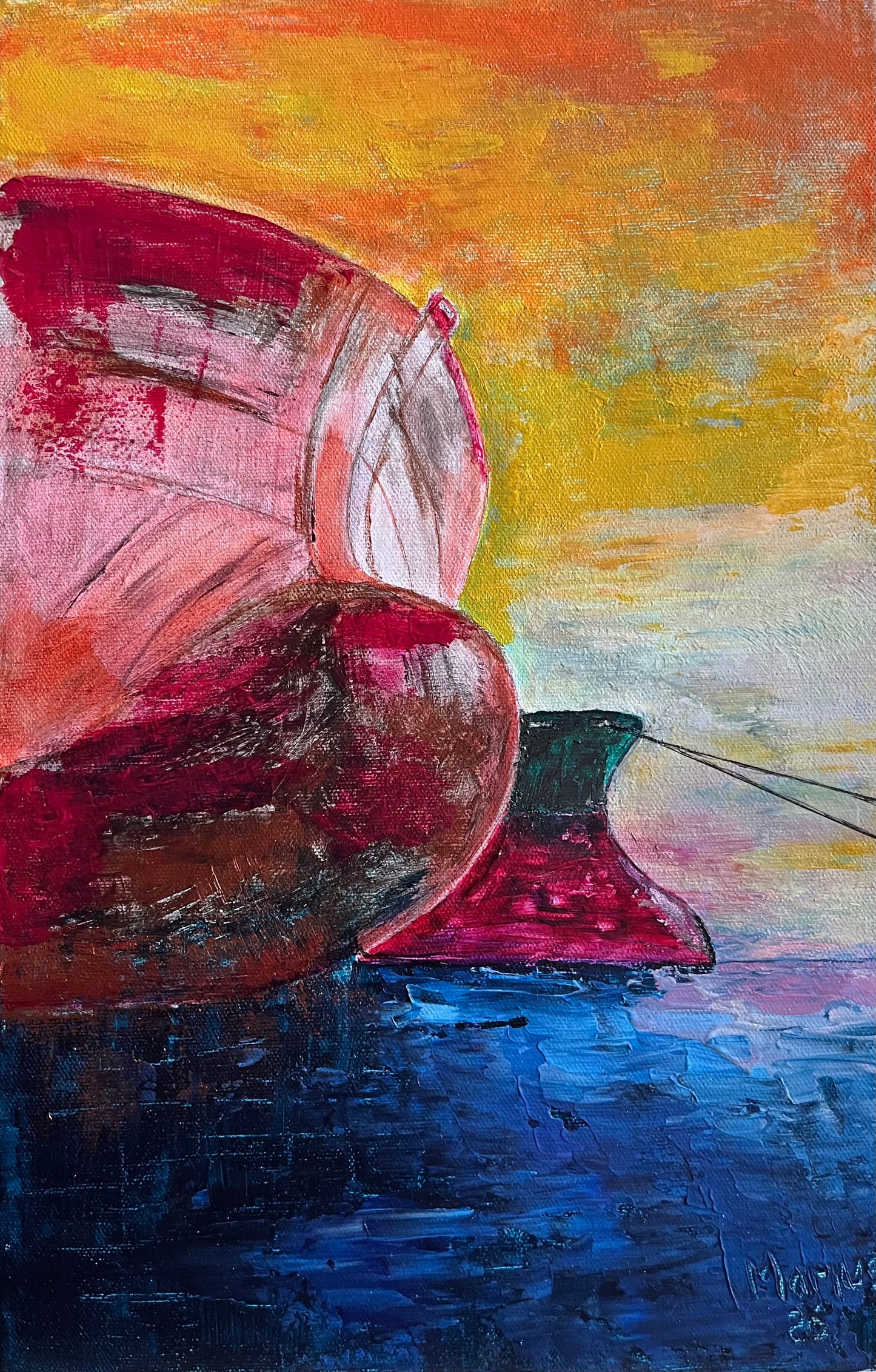 N°288- Beaugency Monstre des mers- La Ciotat 1973 (non encadré, 27x41cm)