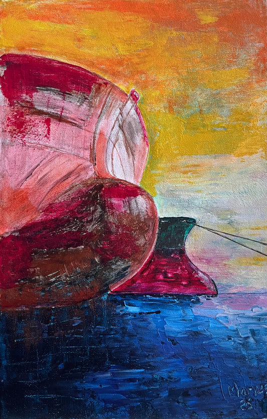 N°288- Beaugency Monstre des mers- La Ciotat 1973 (non encadré, 27x41cm)