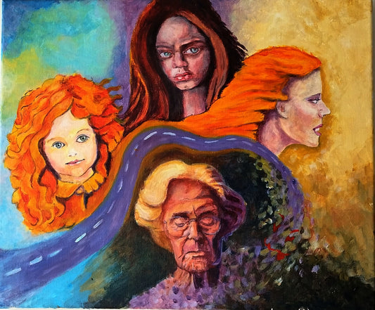 La route (non encadré 46x55cm)